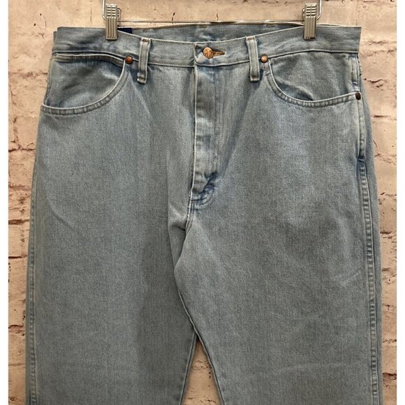 Wrangler Jeans 15 x 34 (36x33) Cowboy Cut Slim Fit Natural Rise 14MWZ NEW - Picture 2 of 6